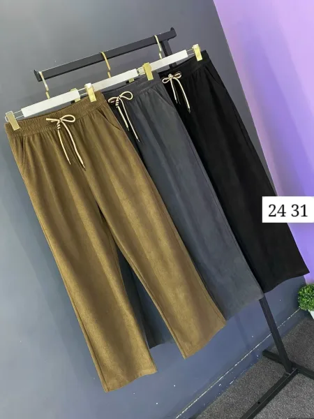 Брюки из вельвета — фото 4