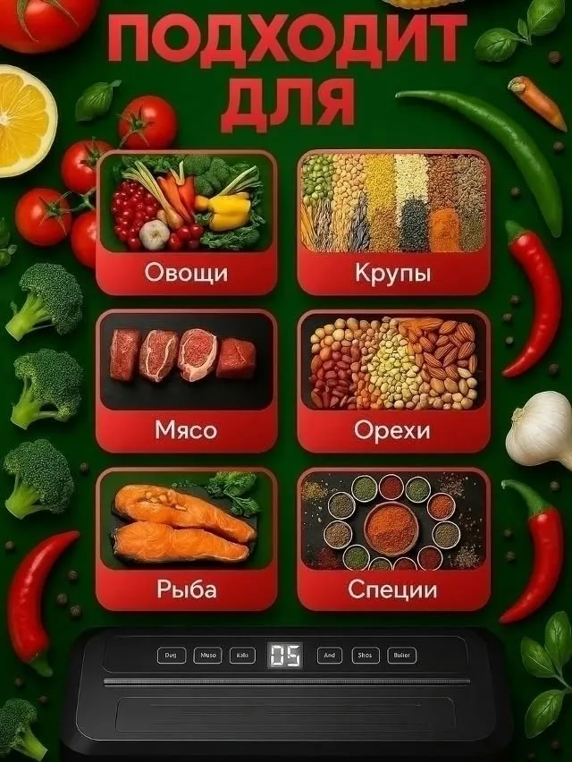 Вакуумный упаковщик продуктов — фото 5