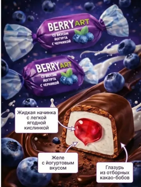 Начинка с легкой ягодной кислинкой — фото 1
