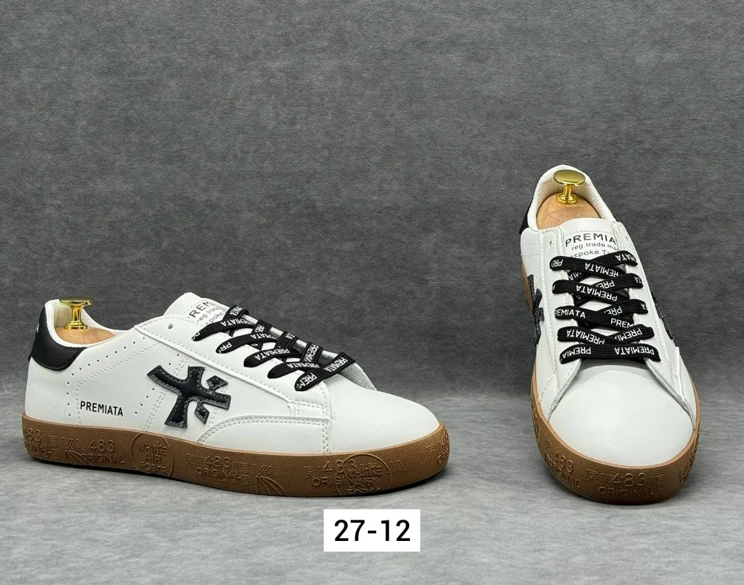 Мужские кеды из эко-кожи — фото 9
