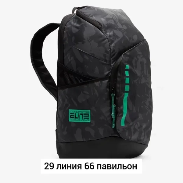 Городской рюкзак из ткани для мужчин и женщин Чёрный — фото 4