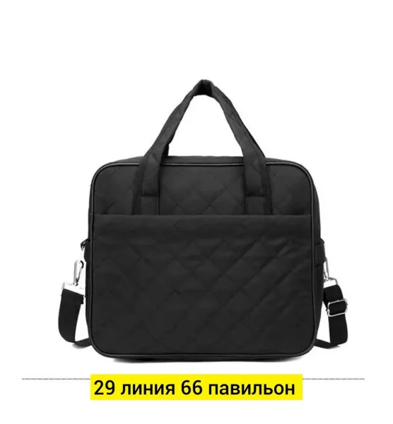 Дорожная сумка из водонепроницаемой ткани с регулируемым плечевым ремнём — фото 1