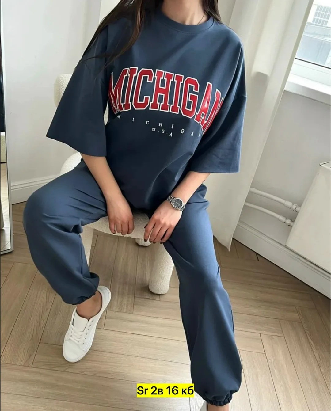 Костюм двухнитка MICHIGAN Белый — фото 2