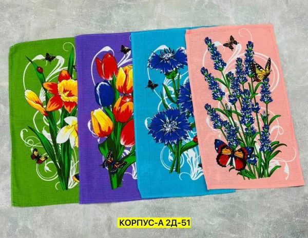 Вафельное полотенце из 100 хлопка — фото 4