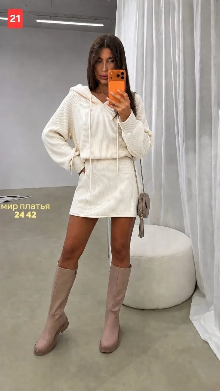 Платье кашемировая лапша — фото 2