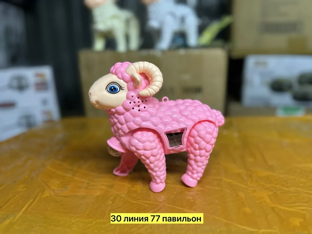 Игрушка-овечка из пластика с функцией света — фото 8