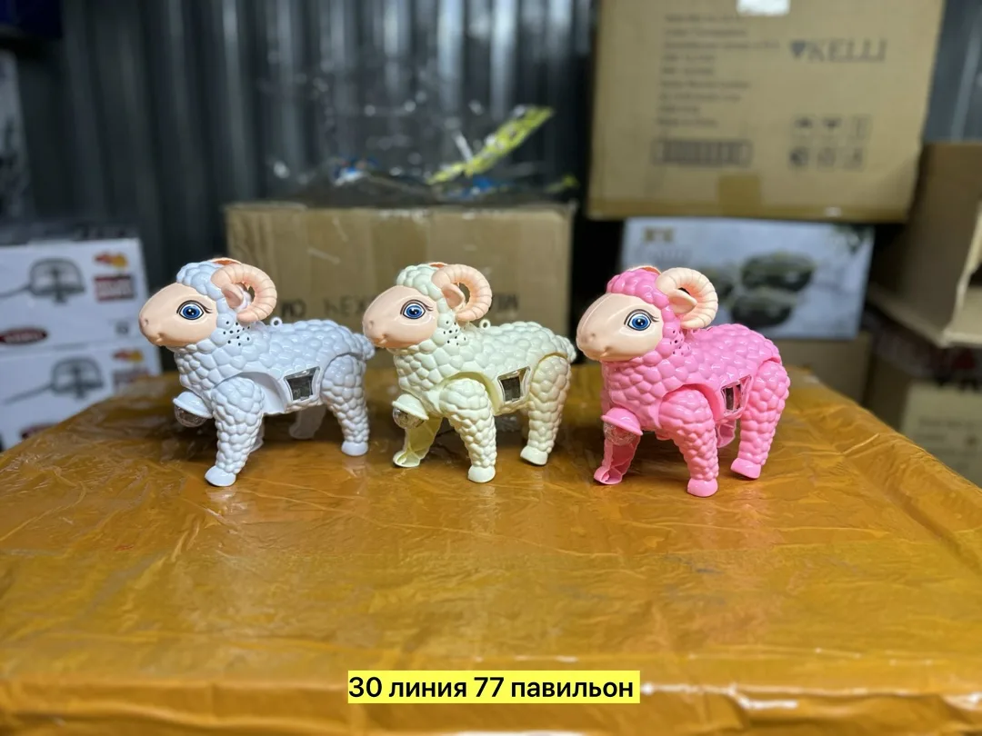 Игрушка-овечка из пластика с функцией света — фото 9