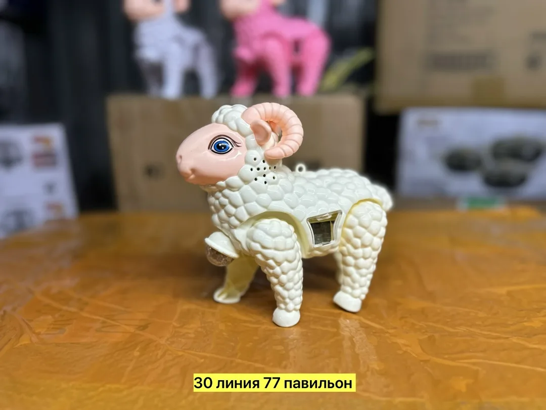 Игрушка-овечка из пластика с функцией света — фото 11