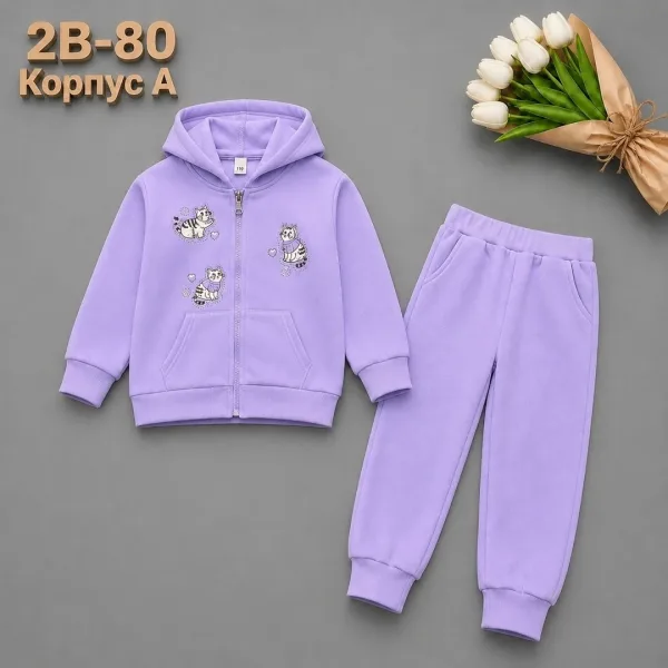 Костюм с начёсом, подходит для детей 2-8 лет — фото 1