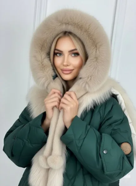 Шапка для женщин, альпака — фото 2