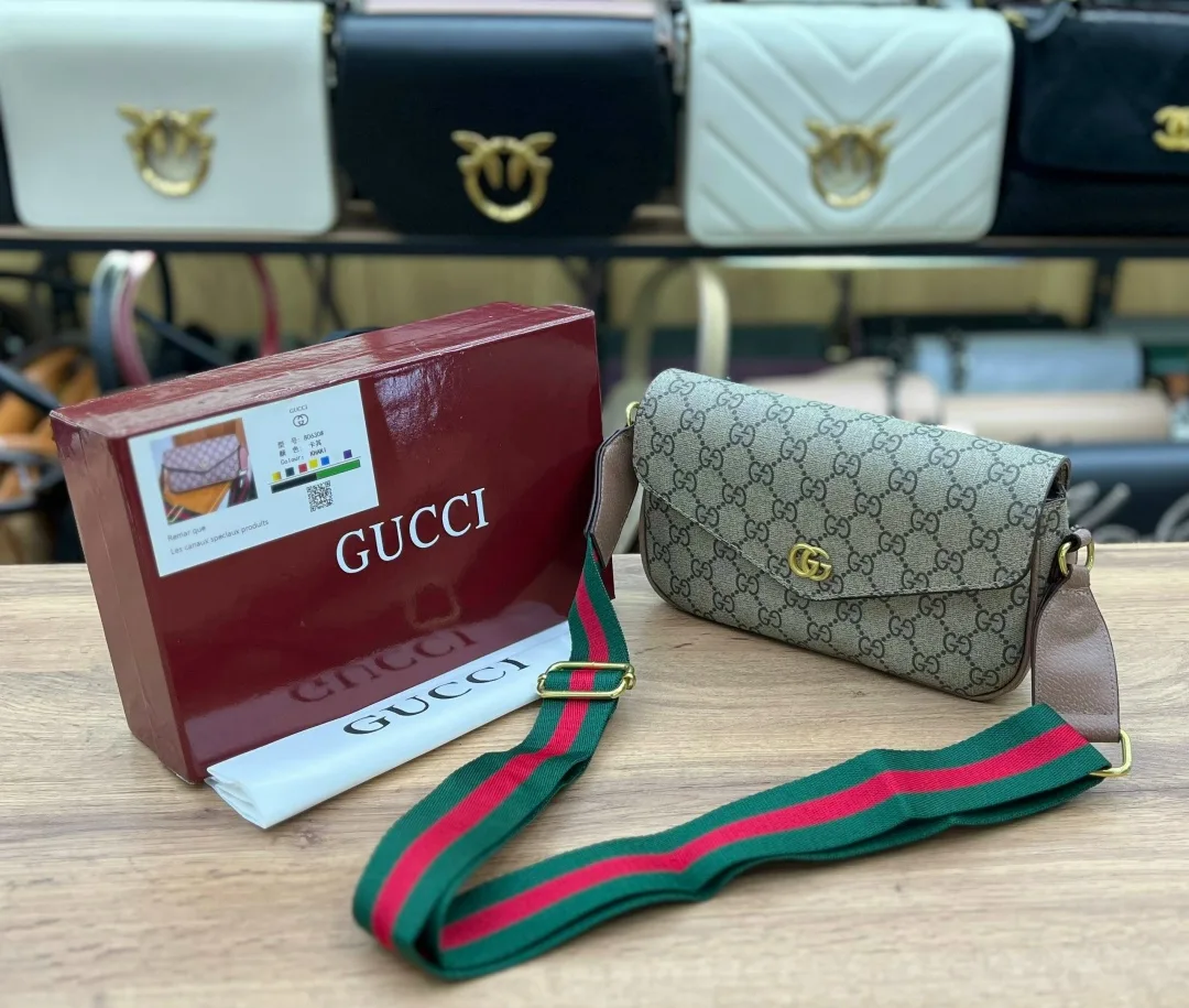 Копия сумки Gucci в исполнении 1:1 из экокожи люкс — фото 2