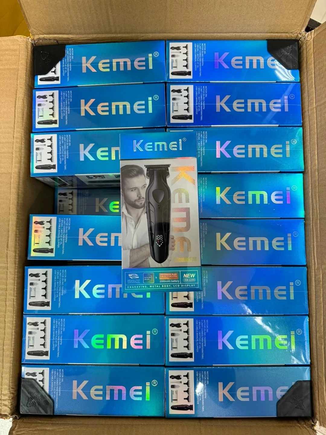 Kemei Km-2269 Профессиональный триммер для волос Kemei KM-2269 — фото 5