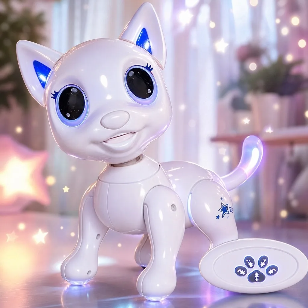 Интерактивная игрушка — животное на пульте управления со светом и звуком — фото 4