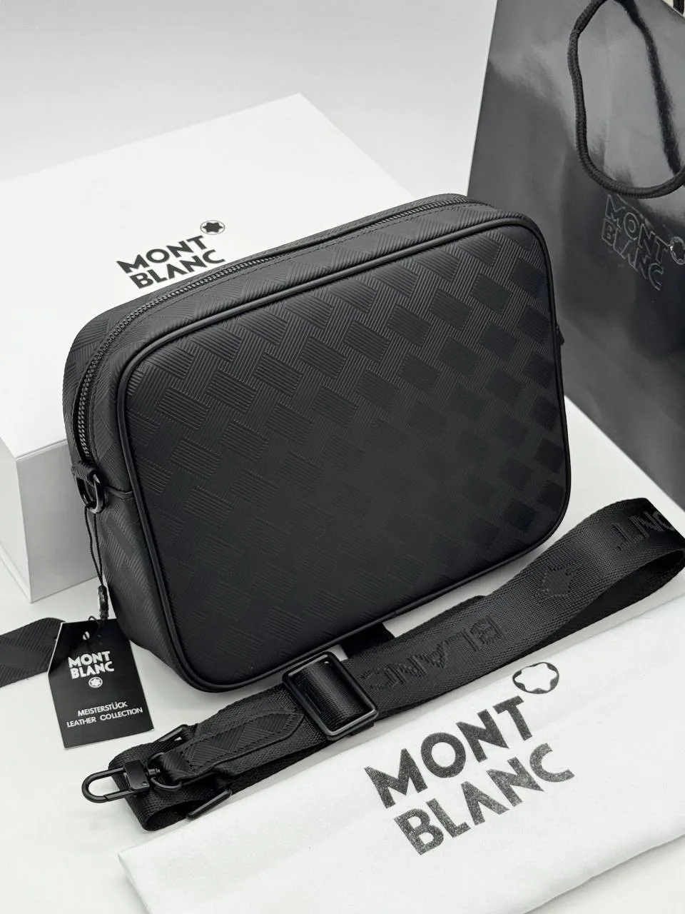 Ручка Montblanc кожа натуральная — фото 3