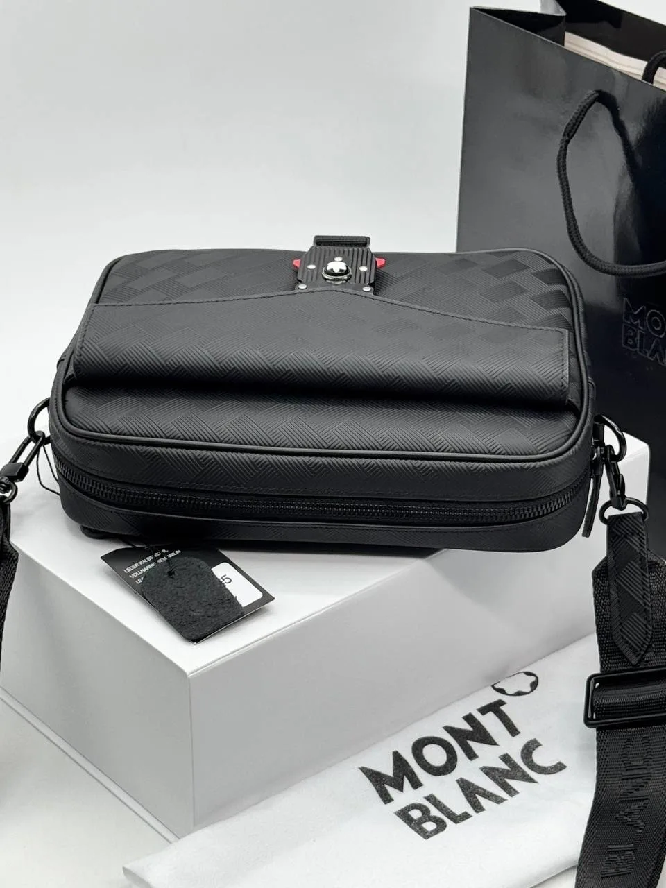 Ручка Montblanc кожа натуральная — фото 4