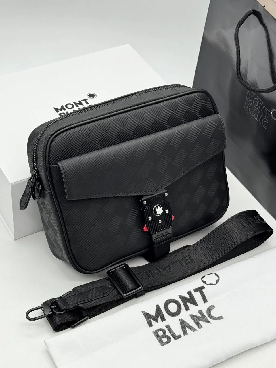Ручка Montblanc кожа натуральная — фото 11