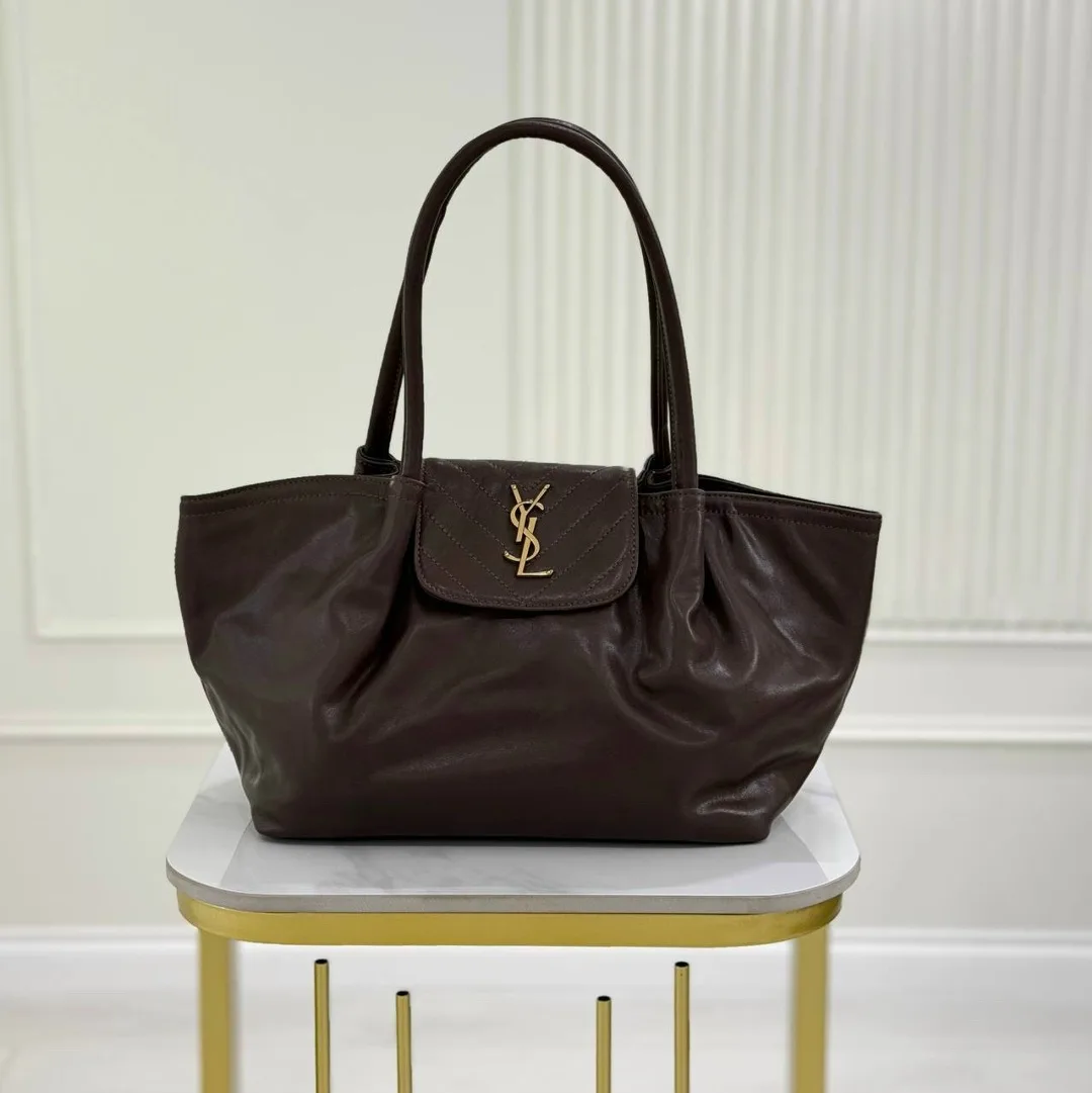 YSL сумка из замши и натуральной кожи — фото 2