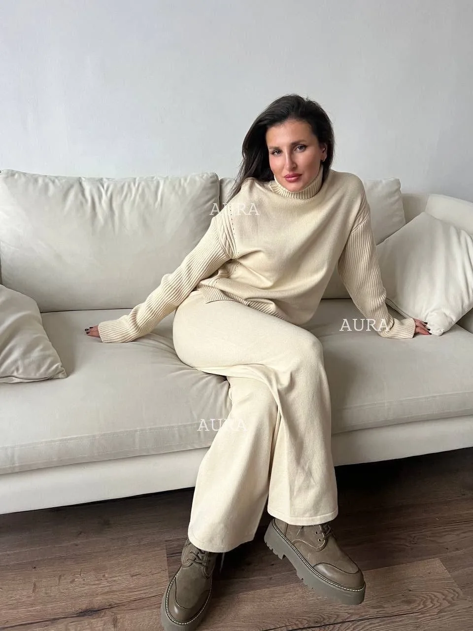 Свитер длина, ПОГ — фото 2