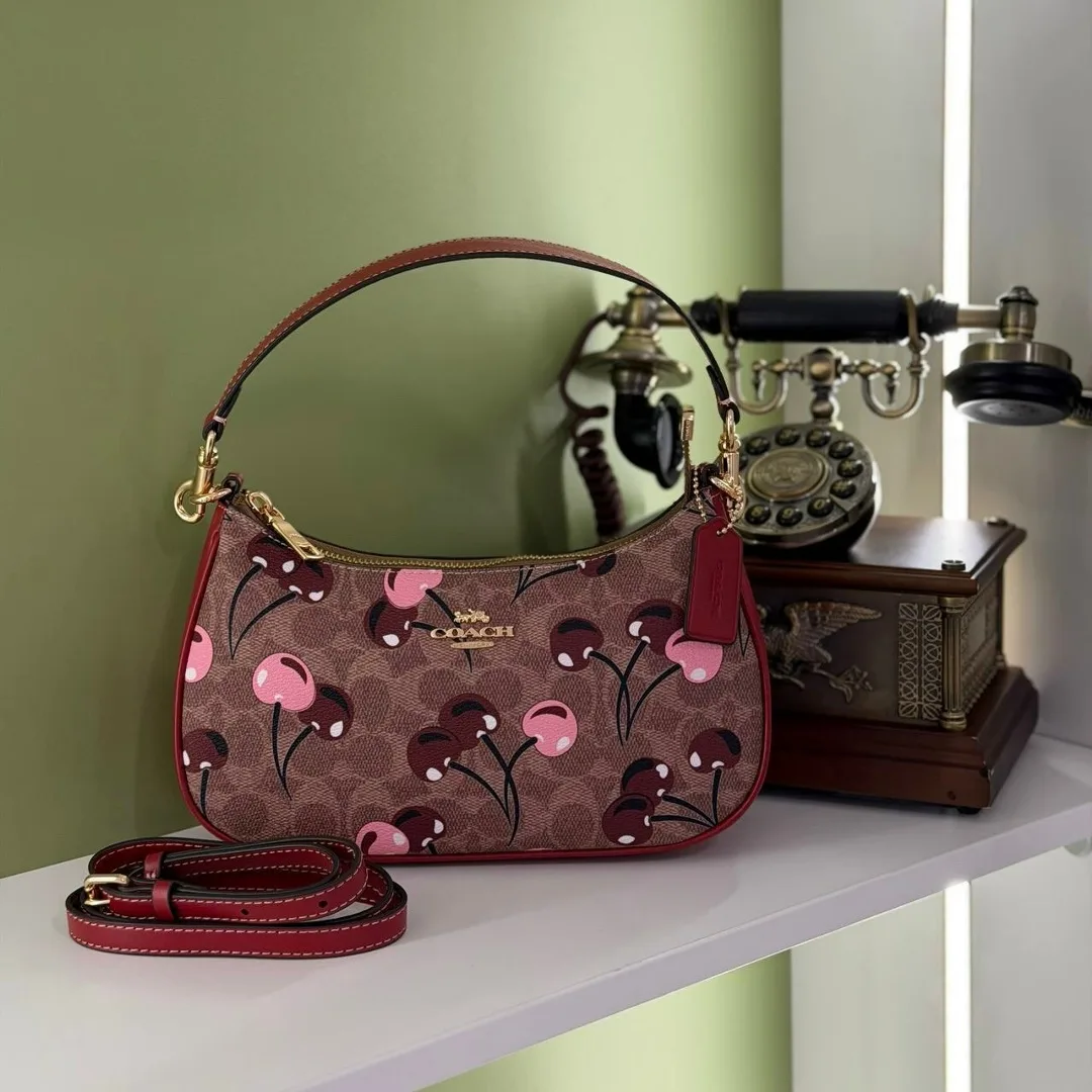 COACH сумка из натуральной кожи — фото 8