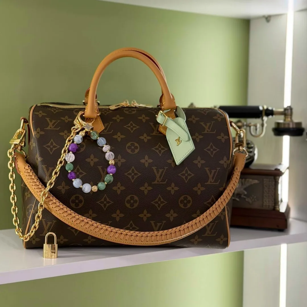 LV Сумка Канва + Кожа Натуральная ЛЮКС — фото 3