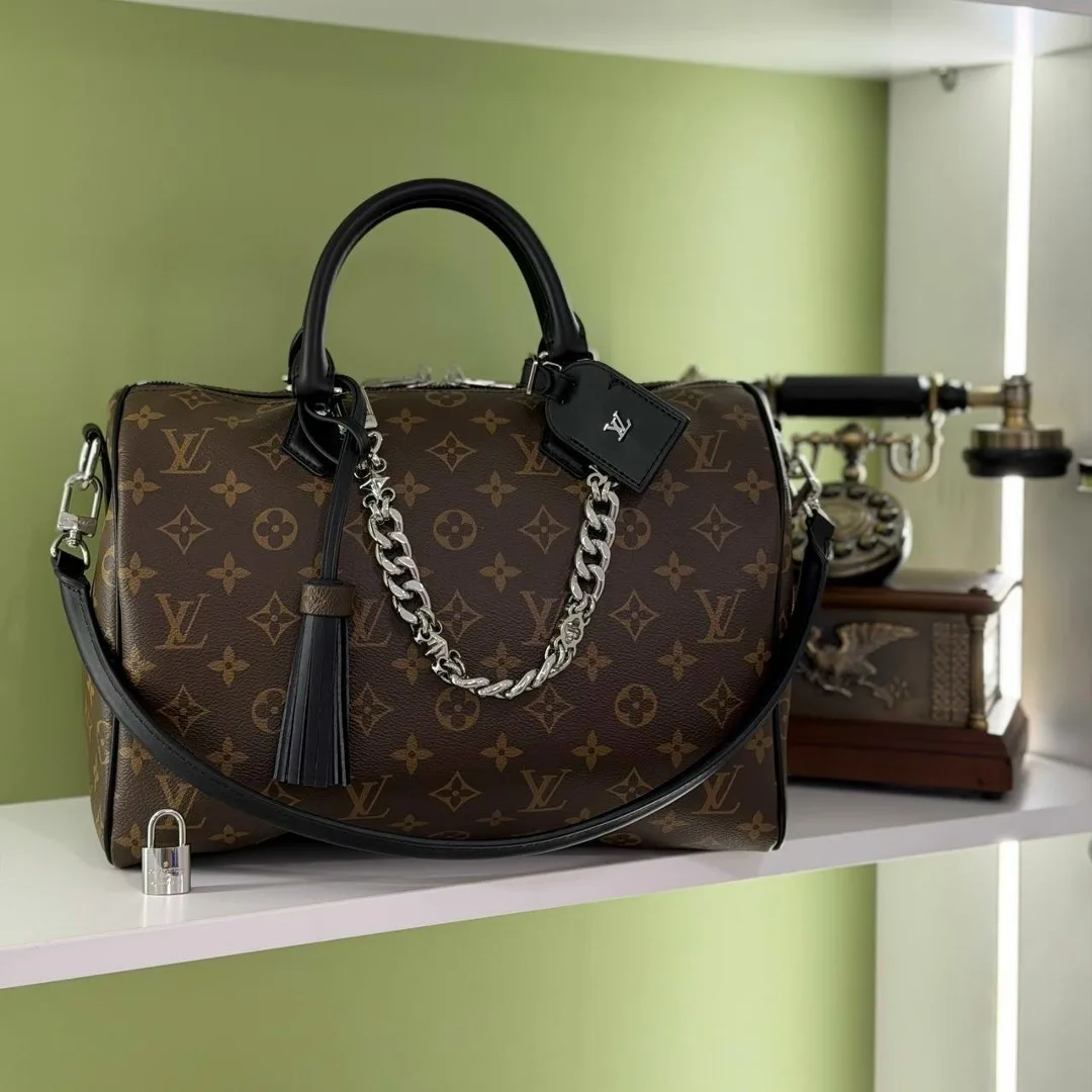LV Сумка Канва + Кожа Натуральная ЛЮКС — фото 5