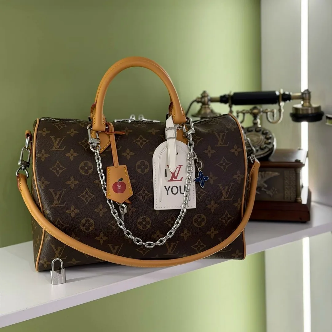 LV Сумка Канва + Кожа Натуральная ЛЮКС — фото 6