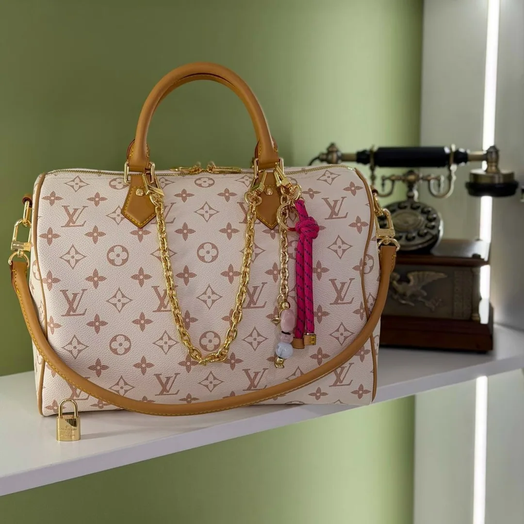 LV Сумка Канва + Кожа Натуральная ЛЮКС — фото 7