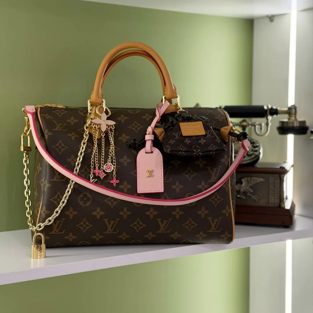 LV Сумка Канва + Кожа Натуральная ЛЮКС — фото 8
