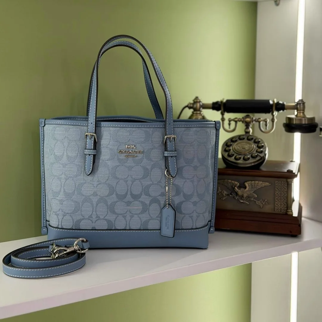 COACH сумка из натуральной кожи — фото 8
