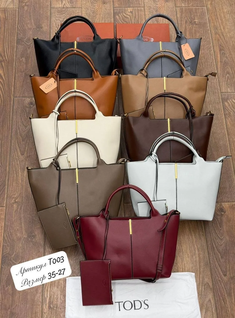 Кроссовки TODS из экокожи — фото 1