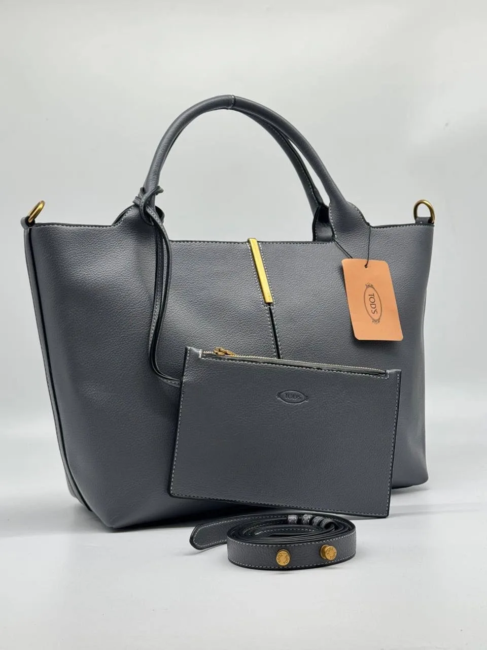 Кроссовки TODS из экокожи — фото 4