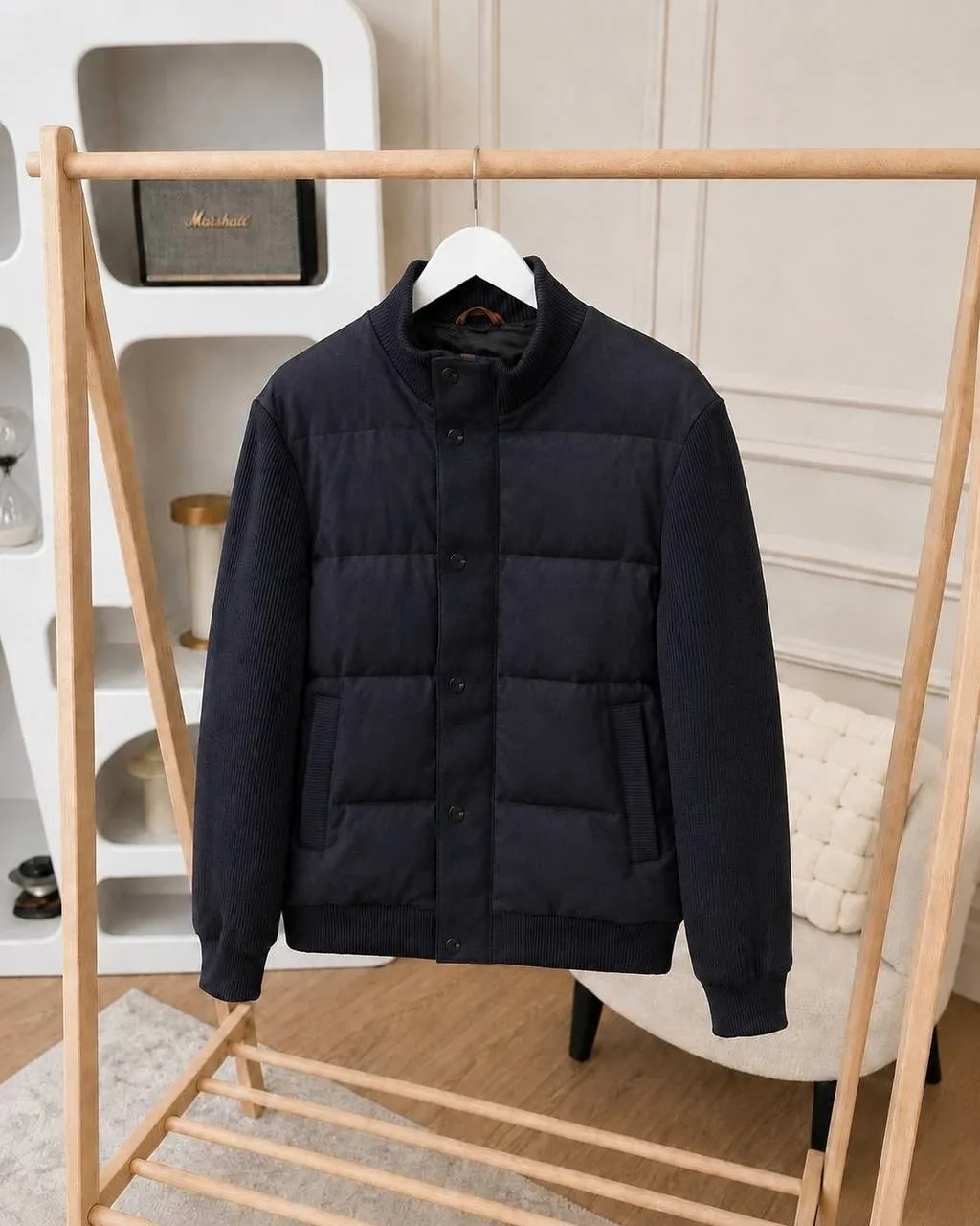 Мужская куртка E. Zegna из трикотажа Premium — фото 7