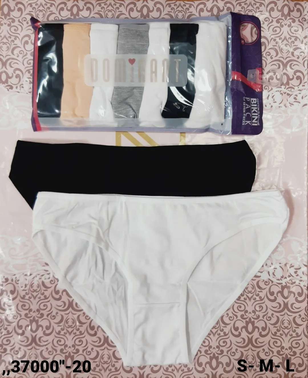 Набор трусов из 95 хлопка и 5 эластана — фото 8