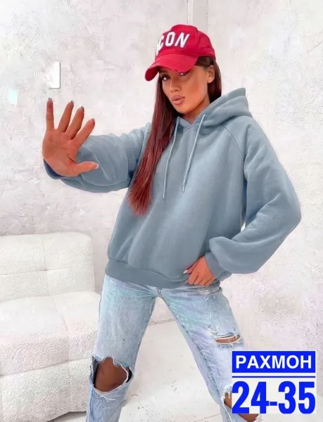 Женские Худи Oversize — фото 6