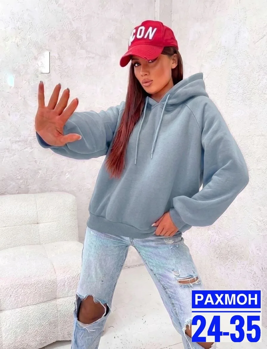 Женские Худи Oversize — фото 6