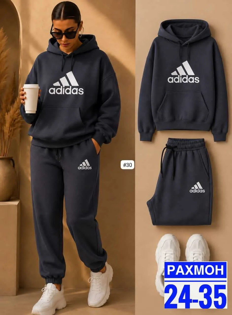 Стильный, тёплый и очень комфортный костюм на каждый день — фото 2