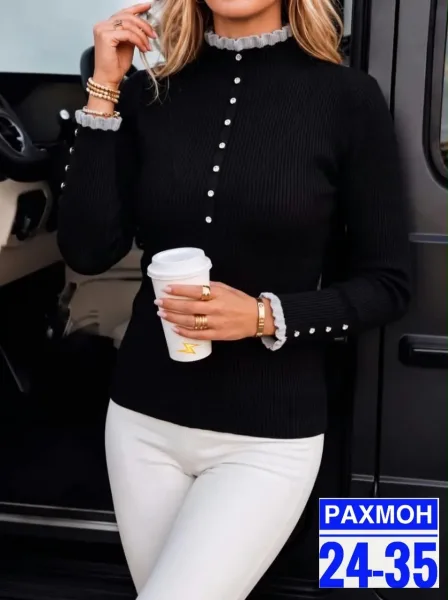 Женская кофта лапша — фото 1