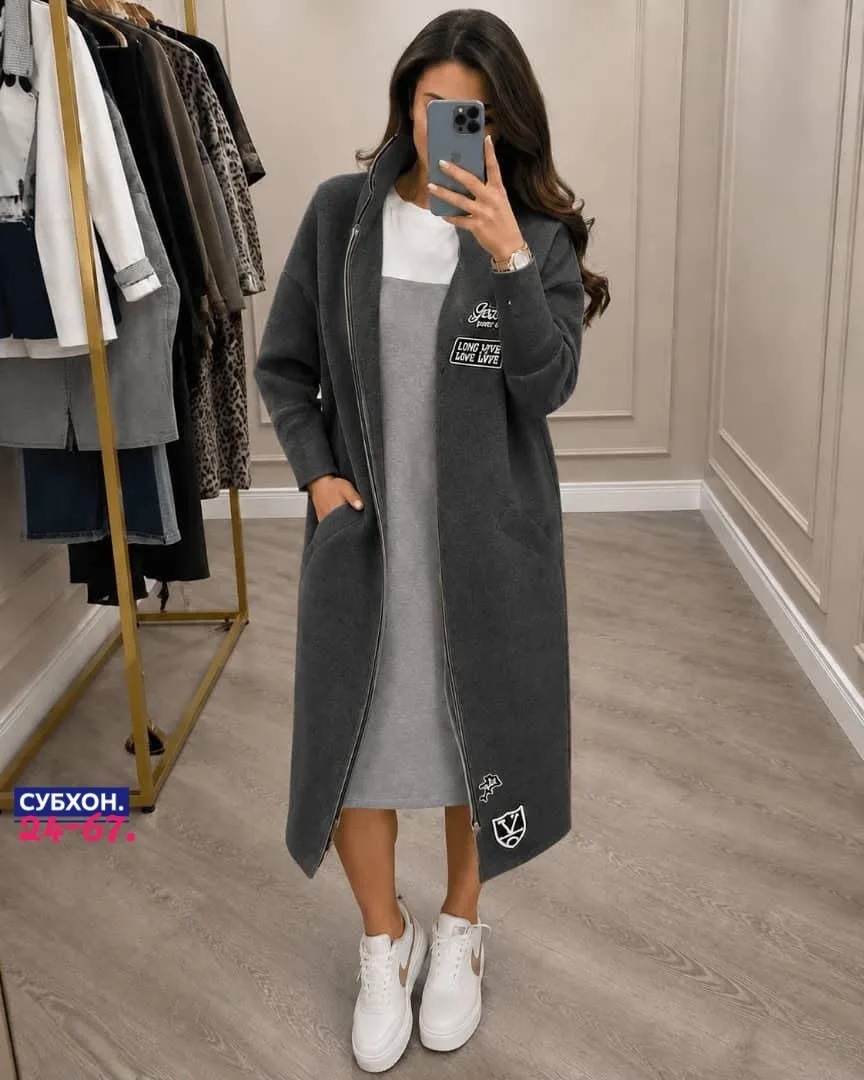 Кардиган из флиса — фото 6