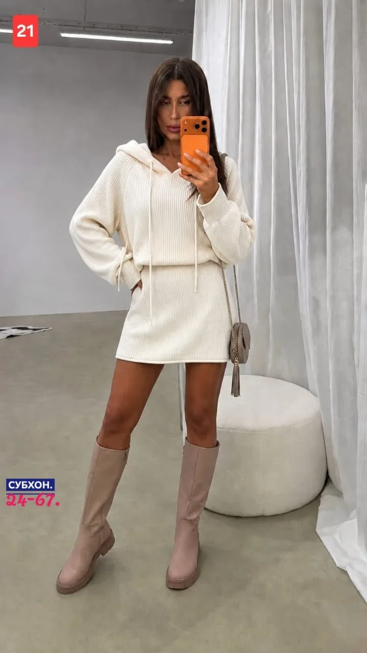 Платье кашемировая лапша — фото 1