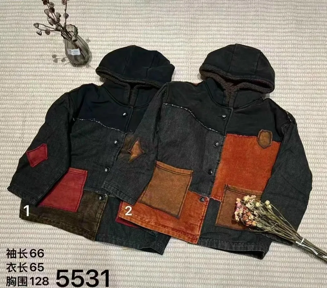 Made In Korea Фуфайка внутри барашек