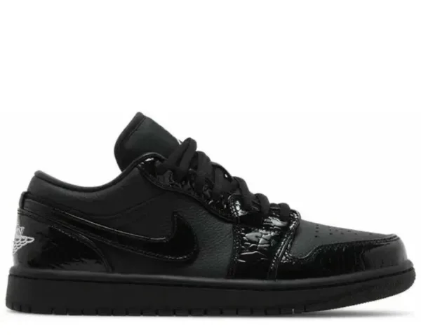 Air Jordan 1 Low AJ1 Кроссовки Чёрный — фото 3