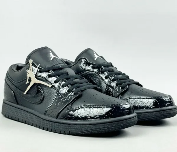 Air Jordan 1 Low AJ1 Кроссовки Чёрный — фото 21
