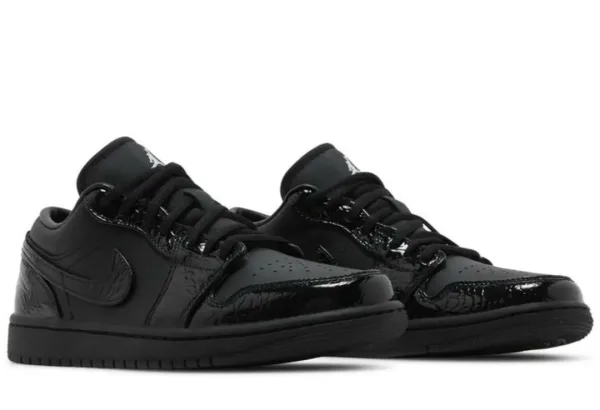 Air Jordan 1 Low AJ1 Кроссовки Чёрный — фото 23