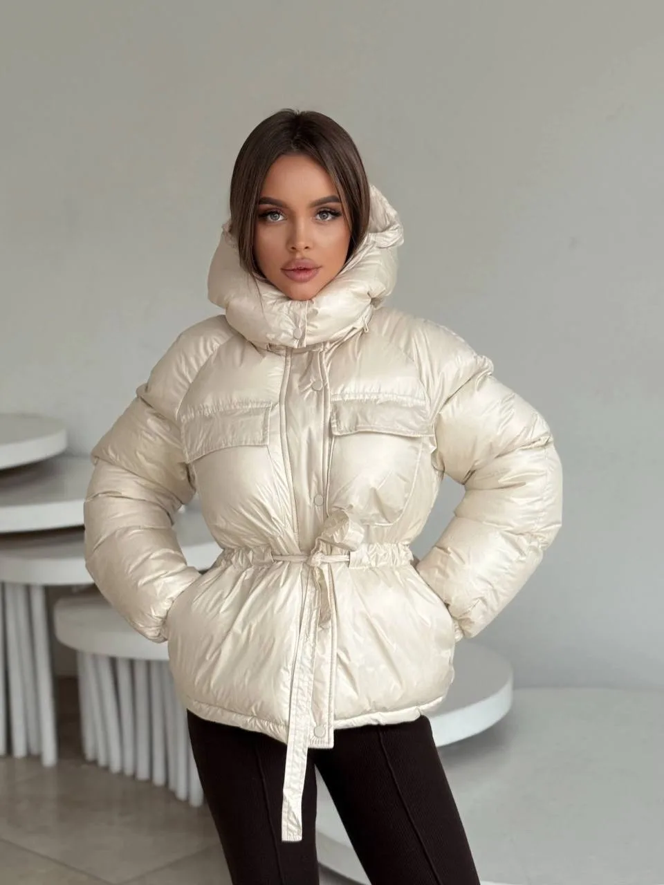 Куртка перламутровая — фото 6