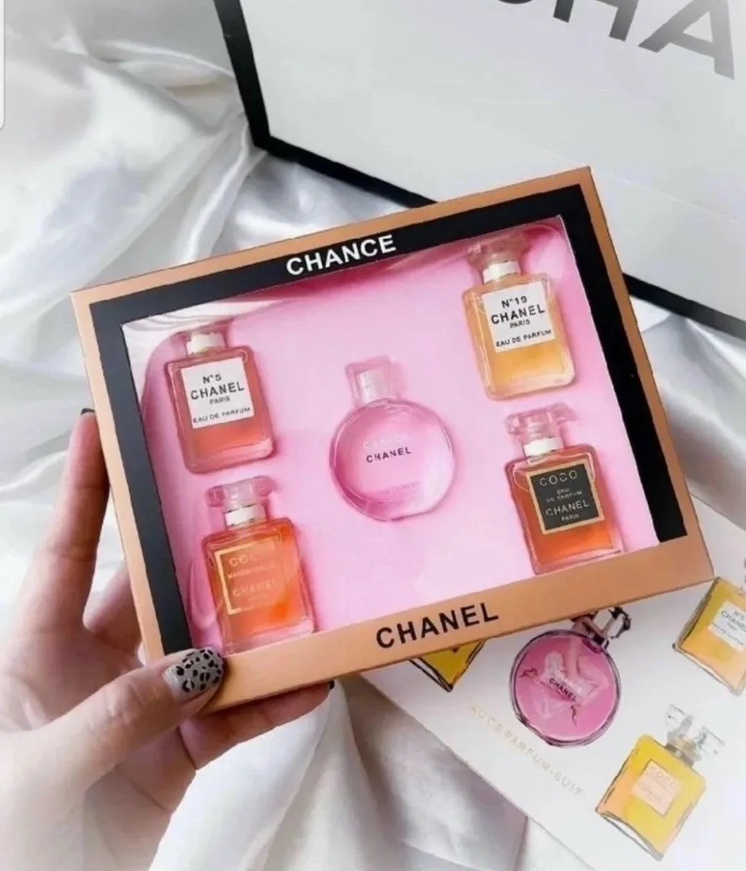 ПОДАРОЧНЫЙ НАБОР ДУХОВ - МИНИАТЮР CHANEL — фото 2