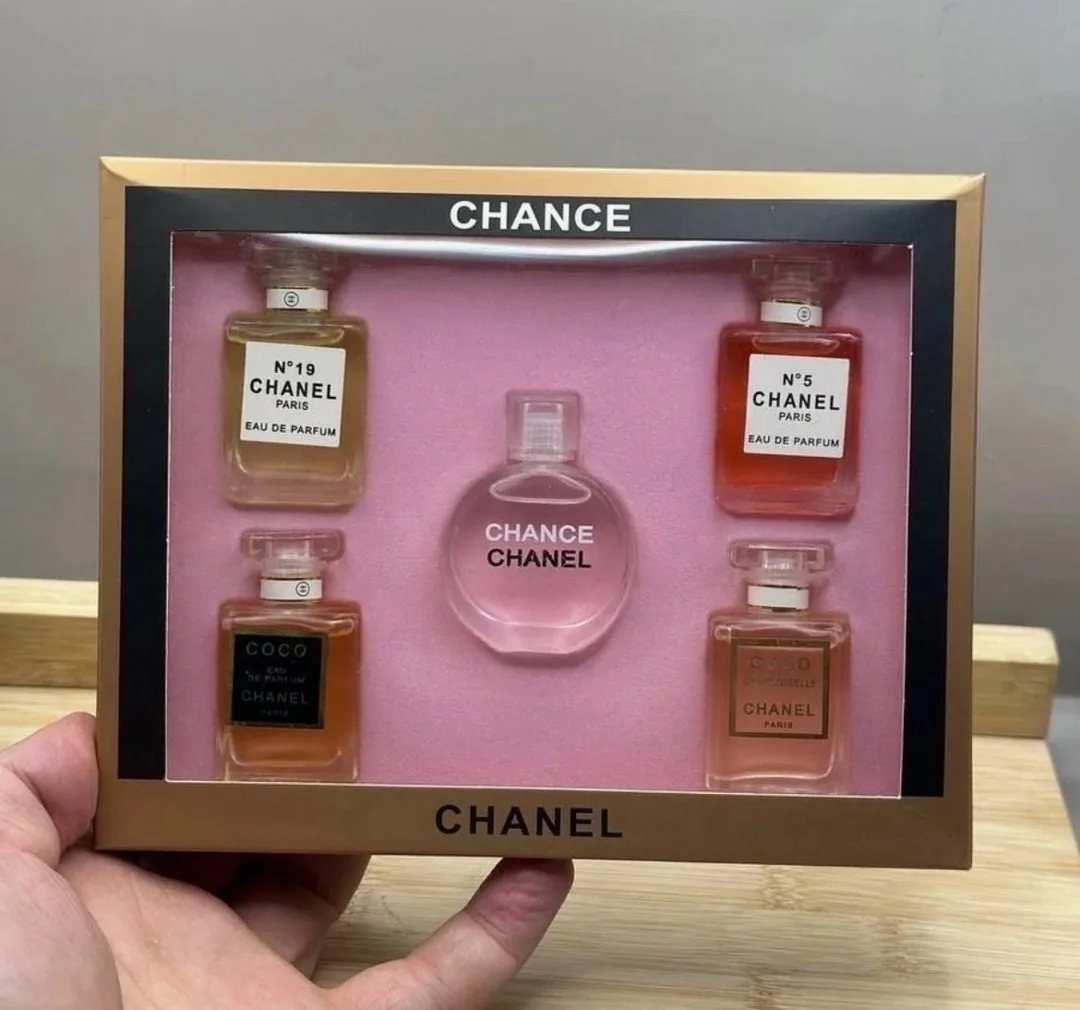 ПОДАРОЧНЫЙ НАБОР ДУХОВ - МИНИАТЮР CHANEL — фото 4