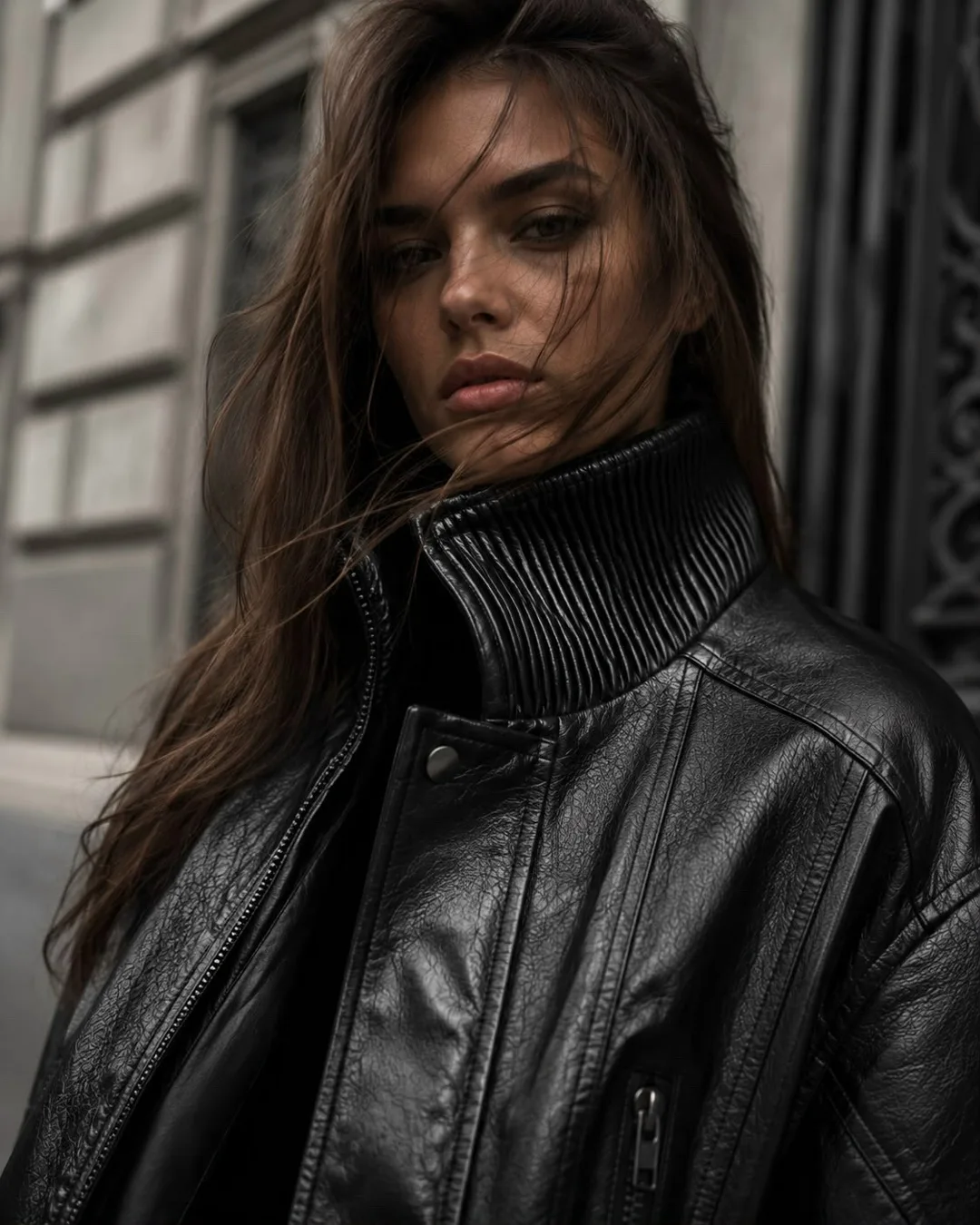 Куртка Balenciaga из экокожи — фото 2