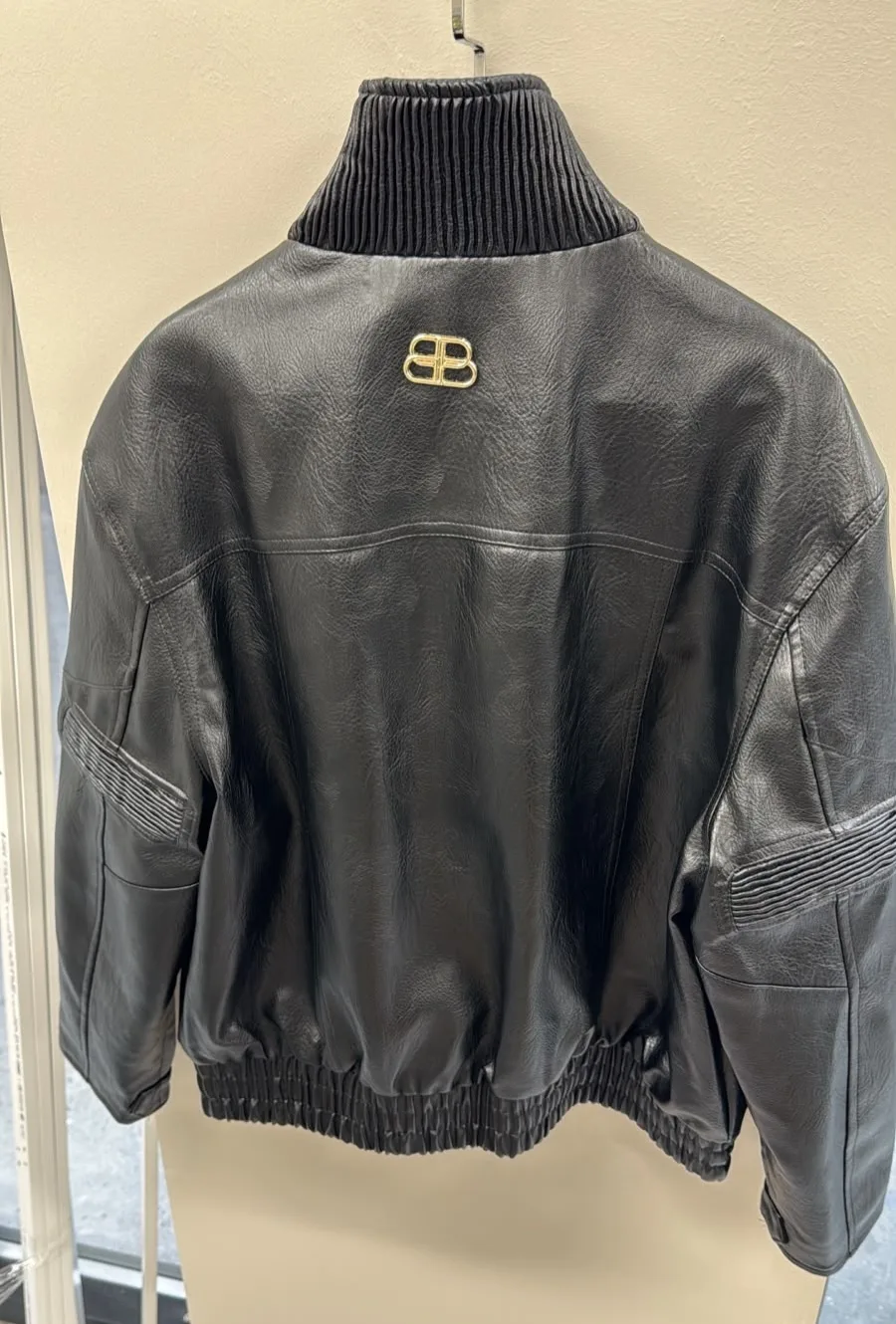 Куртка Balenciaga из экокожи — фото 3