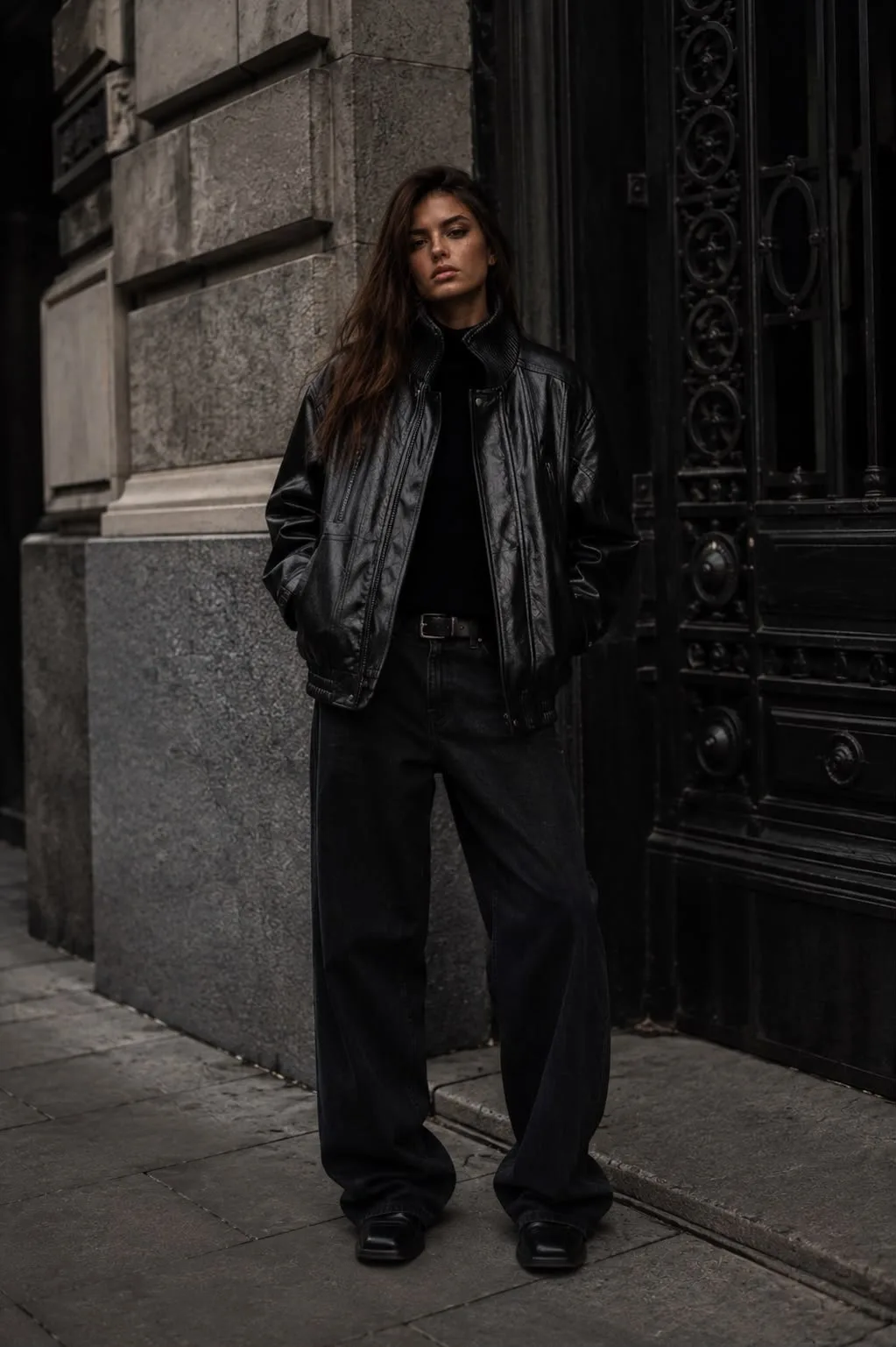 Куртка Balenciaga из экокожи — фото 6