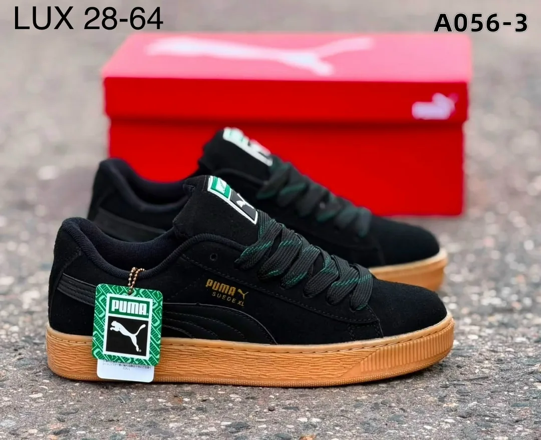 Кроссовки Puma из натуральной замши — фото 5